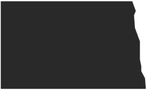 north dakota outline